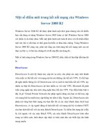 Một số điểm mới trong kết nối mạng của Windows Server 2008 R2 pptx