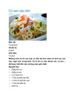 Củ sen xào tôm pdf