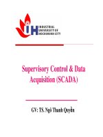 Supervisory Control & Data Acquisition (SCADA) ppt