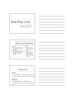 Kinh tế học vi mô pptx