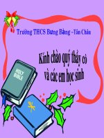Đề tài: PHƯƠNG TRÌNH HÓA HỌC pot