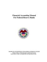 Financial Accounting Manual For Federal Reserve Banks ppt