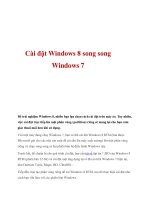 Cài đặt Windows 8 song song Windows 7 potx