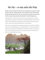 Hà Nội – có một miền đất Phật pptx