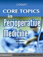 CORE TOPICS IN PERIOPERATIVE MEDICINE docx