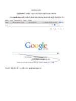 Phương pháp nhập số liệu PCGD