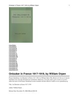 An Onlooker in France 1917-1919 doc