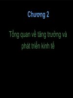 Tổng quan về tăng trưởng và phát triển kinh tế potx