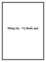 Măng tây - Vị thuốc quý potx