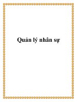 Quản lý nhân sự.Trong một tổ chức, sẽ có nhiều loại nhân viên ppt