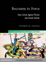 Recourse to Force State Action Against Threats and Armed Attacks pptx