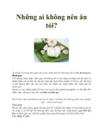 Những ai không nên ăn tỏi? ppt