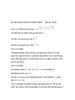 Đề Thi Thử Tuyển Sinh Lớp 10 Toán 2013 - Đề 37 pptx