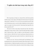 Ý nghĩa của tình bạn trong cuộc sống số 5 pot