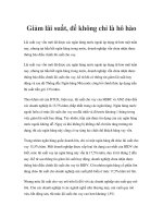 Giảm lãi suất, để không chỉ là hô hào pptx