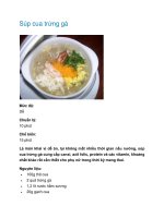 Súp cua trứng gà potx
