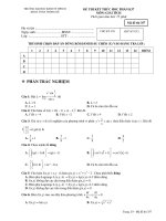 ĐỀ THI KẾT THÚC HOC PHẦN K37 MÔN GIẢI TÍCH ĐỀ Mã thi 357 pdf