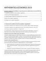 MATHEMATICS–ECONOMICS 2010 doc