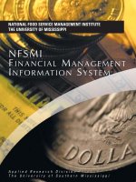 NFSMI FINANCIAL MANAGEMENT INFORMATION SYSTEM pot