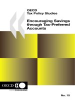 Encouraging Savings Through Tax-preferred Accounts pdf
