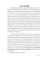 Đề tài “Hạn chế rủi ro lãi suất trong hoạt động kinh doanh tại các ngân hàng thương mại” doc