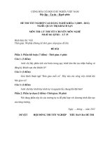 đề thi lý thuyết-quản trị khách sạn-mã đề thi qtks_th(35)