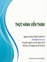 THỰC HÀNH VIỄN THÁM doc