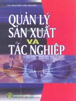 quản lý sản xuất và tác nghiệp