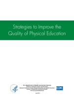 Strategies to Improve the Quality of Physical Education pot
