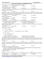 BÀI TẬP CHƯƠNG CACBOHIDRAT pot