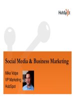 Social Media & Business Marketing pot