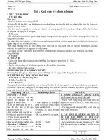 Khái quát về nhóm halogen