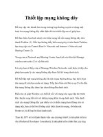 Thiết lập mạng không dây docx