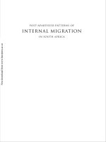 Post-Apartheid Patterns of Internal Migration in South Africa docx
