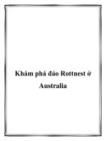 Khám phá đảo Rottnest ở Australia doc