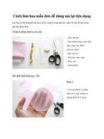 Cách làm hoa mẫu đơn dễ dàng mà lại tiện dụng doc