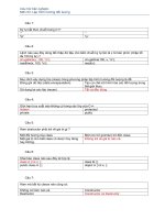 Trắc nghiệm kĩ thuật lập trình C++