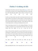 Firefox 3 và những cải tiến potx