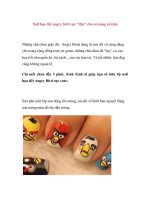 Nail họa tiết angry bird cực 