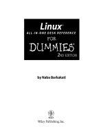 linux all-in-one desk reference for dummies 2nd