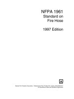 nfpa1961 standard on fire house 1997 edition