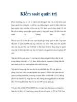 Kiểm soát quản trị potx