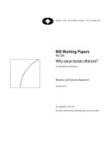 BIS Working PapersNo 334Why issue bonds offshore?by Susan Black and Anella MunroMonetary and ppt