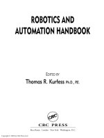 ROBOTICS AND AUTOMATION HANDBOOKEDITED BY Thomas R. Kurfess pot