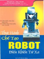 thực hành chế tạo robốt điều khiển từ xa