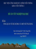Đề tài: TỔNG QUAN VỀ MÃ OCDMA VÀ MỘT SỐ ỨNG DỤNG pdf
