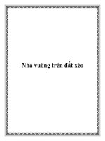 Nhà vuông trên đất xéo pptx