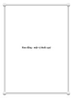 Rau đắng - một vị thuốc quý doc