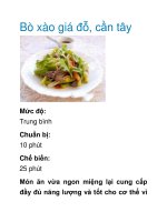 Bò xào giá đỗ, cần tây docx