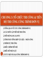Tổ chức thi công chương 3